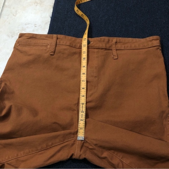 Madewell Burnt Orange Wide Leg Jeans Size 35 - Picture 9 of 11